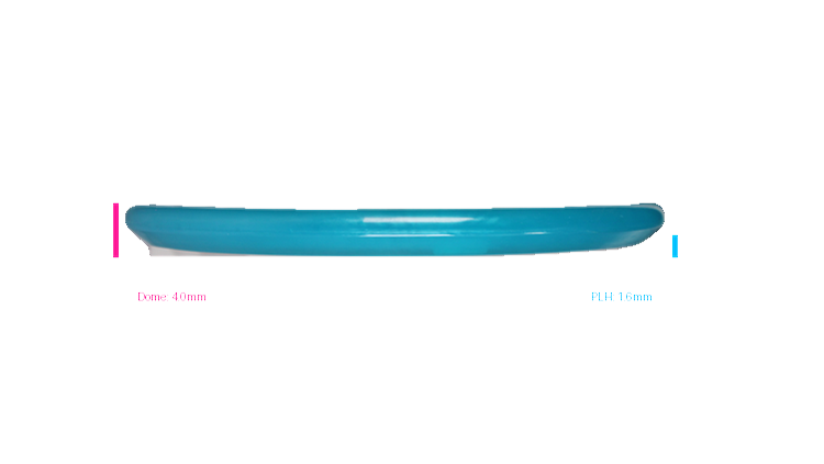 USED Discraft Original Test Flight / Ringer-Top Z Zone GT Putter Profile View