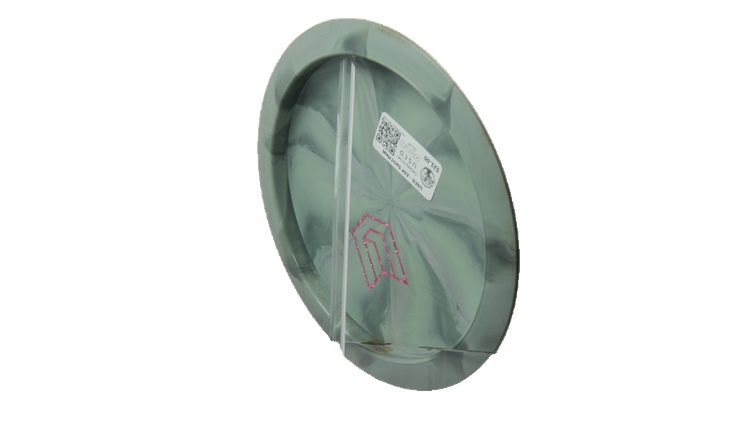 USED Discraft Uli Back Stamp ESP Swirl Heat Fairway Driver Back View