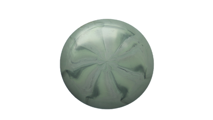 USED Discraft Uli Back Stamp ESP Swirl Heat Fairway Driver Front View