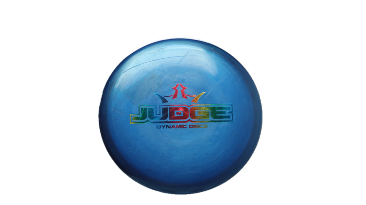 USED Dynamic Discs Bar Stamp Fuzion Judge Putter Front View