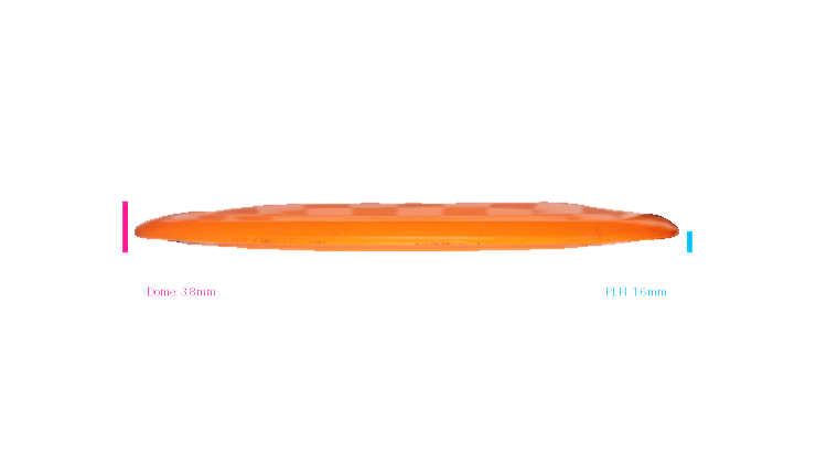 USED Discmania Factory Second / Innova Tooled S-Line TD2 Distance Driver Profile View