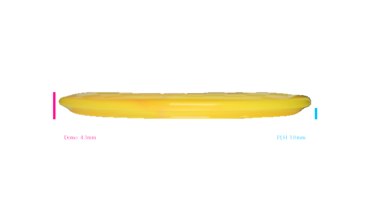 USED Discraft First Run ESP Malta Midrange Profile View