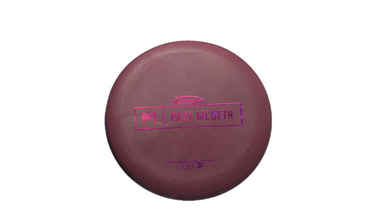 USED Discraft Prototype Rubber Blend Kratos Putter Front View