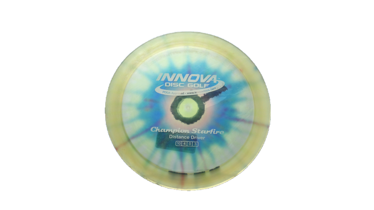 USED Innova I-Dye Champion Starfire Distance Driver Front View