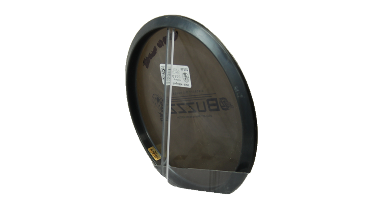 USED Discraft DGLO 40th Anniversary / Wasp Tooling Midnight Z Buzzz SS Midrange Back View