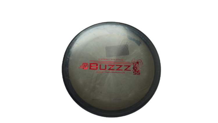 USED Discraft DGLO 40th Anniversary / Wasp Tooling Midnight Z Buzzz SS Midrange Front View