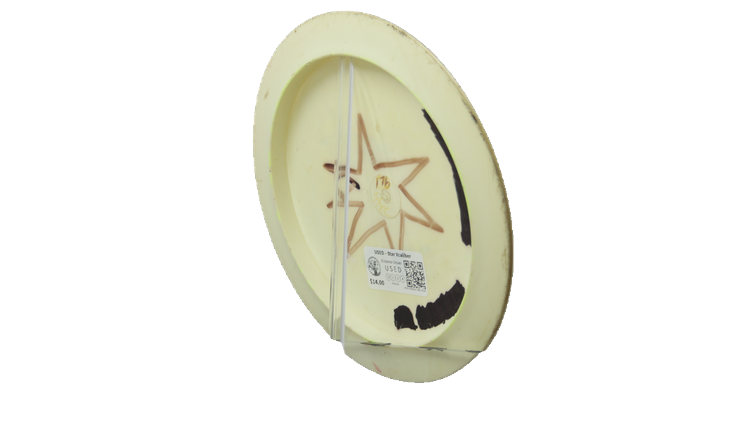 USED Innova Patent Numbers Star Xcaliber Distance Driver Back View