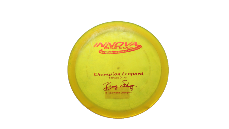 USED Innova 2X Barry Schultz Champion Leopard Fairway Driver Front View