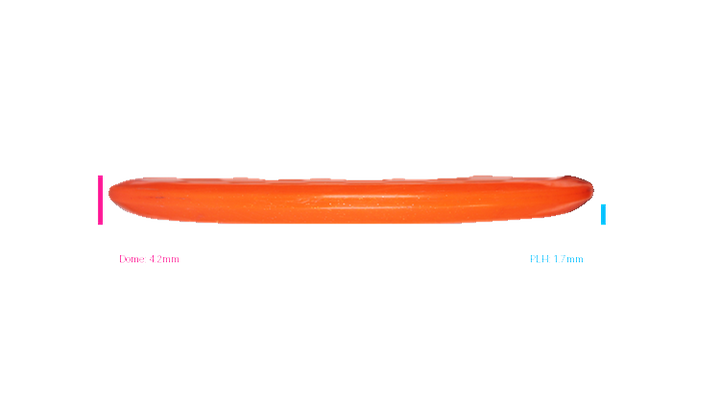 USED Discmania Mind Bender Metal Flake C-Line MD1 Midrange Profile View