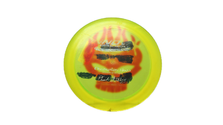 USED Innova Factory Bottom Stamp Champion Boss Distance Driver Front View
