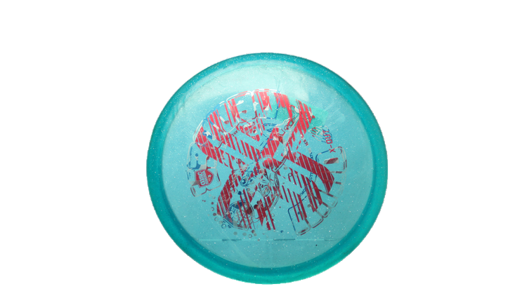 USED Discmania Mind Bender Metal Flake C-Line MD1 Midrange Front View