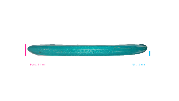USED Discmania Mind Bender Metal Flake C-Line MD1 Midrange Profile View