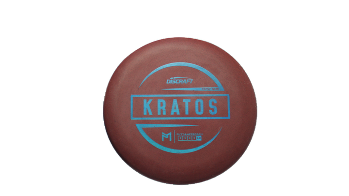 USED Discraft First Run Rubber Blend Kratos Putter Front View