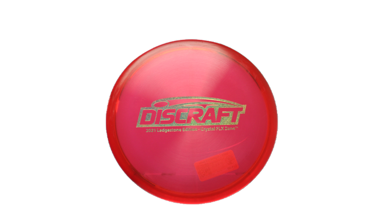 USED Discraft 2021 Ledgestone CryZtal FLX Zone Putter Front View