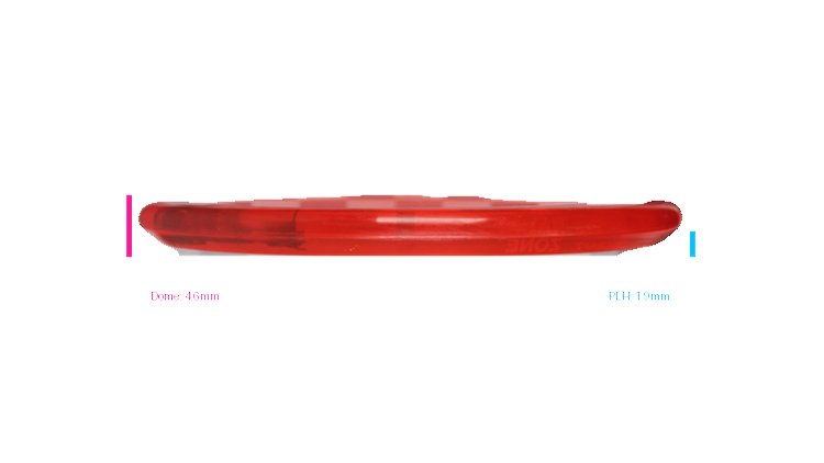 USED Discraft 2021 Ledgestone CryZtal FLX Zone Putter Profile View