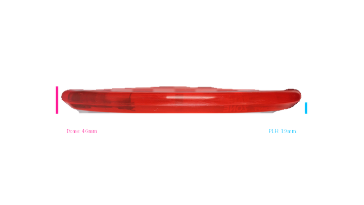 USED Discraft 2021 Ledgestone CryZtal FLX Zone Putter Profile View