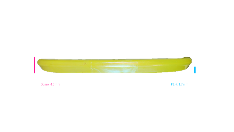 USED Discmania Razor Claw 3 Meta Tactic Putter Profile View