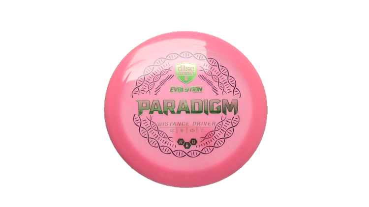 USED Discmania Neo Paradigm Distance Driver Front View