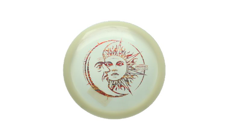 USED Discraft Paige Pierce UV Night Glow UV Night Glo Passion Fairway Driver Front View