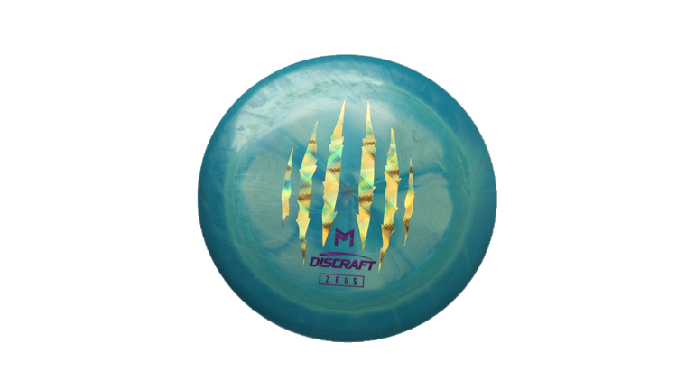 USED Discraft Paul McBeth 6X Claw ESP Zeus Distance Driver Front View