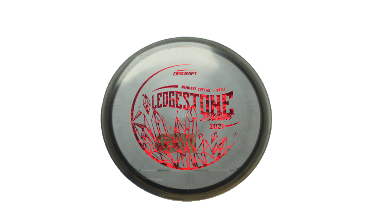 USED Discraft 2021 Ledgestone Midnight CryZtal Buzzz Midrange Front View