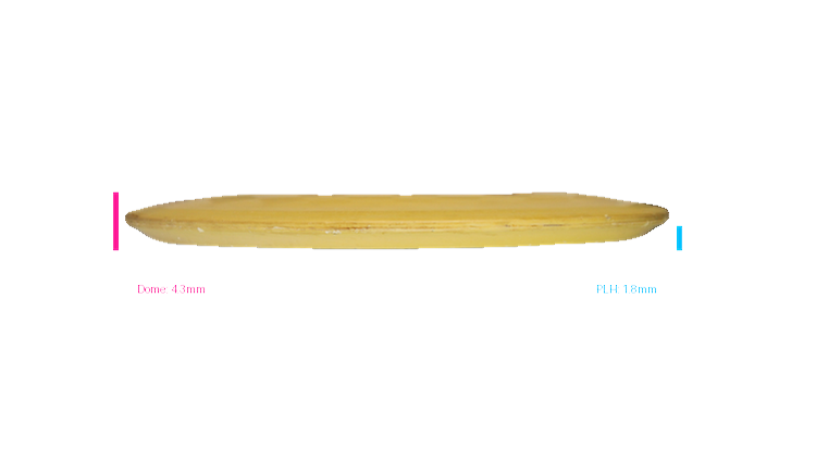 USED Innova Patent Numbers DX Stingray Midrange Profile View