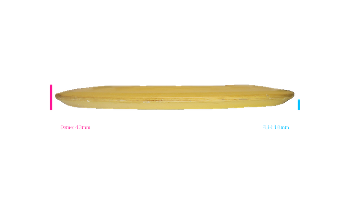USED Innova Patent Numbers DX Stingray Midrange Profile View