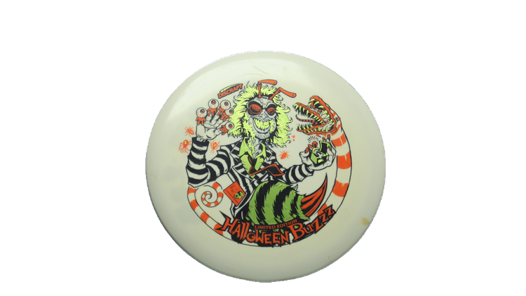 USED Discraft Halloween Triple Foil ESP Buzzz Midrange Front View
