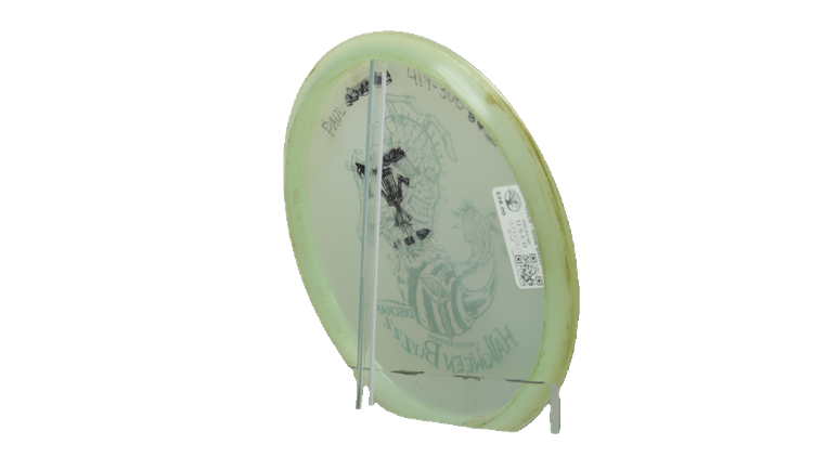 USED Discraft Halloween Pinhead Glow Buzzz Midrange Back View