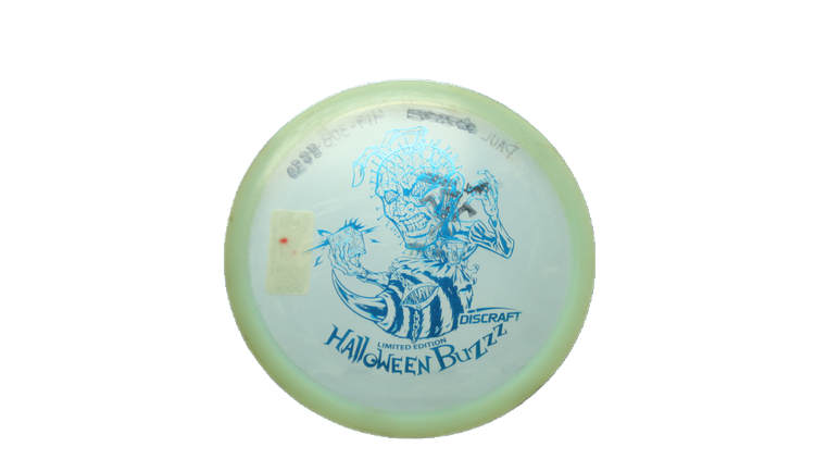 USED Discraft Halloween Pinhead Glow Buzzz Midrange Front View