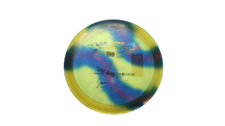 USED Innova JK 5X Factory Dye Champion Valkyrie Fairway Driver Front View