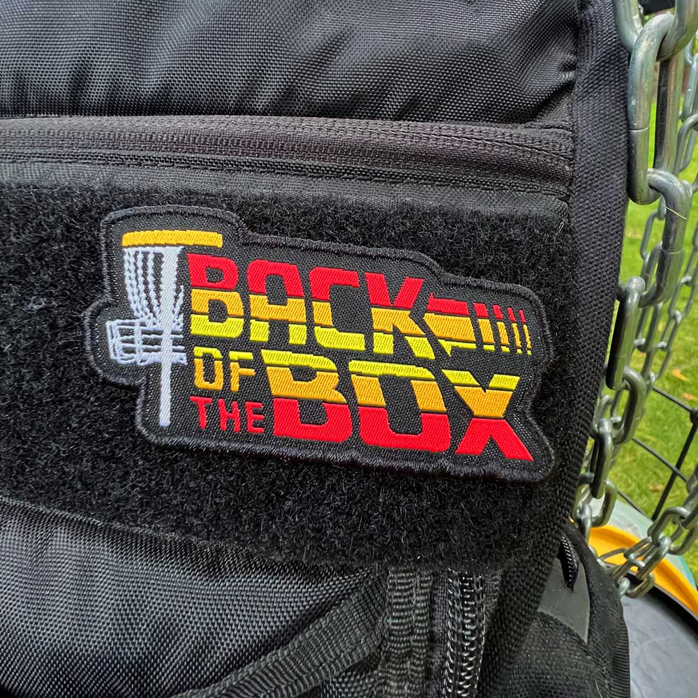 Back of the Box Disc Golf Patch