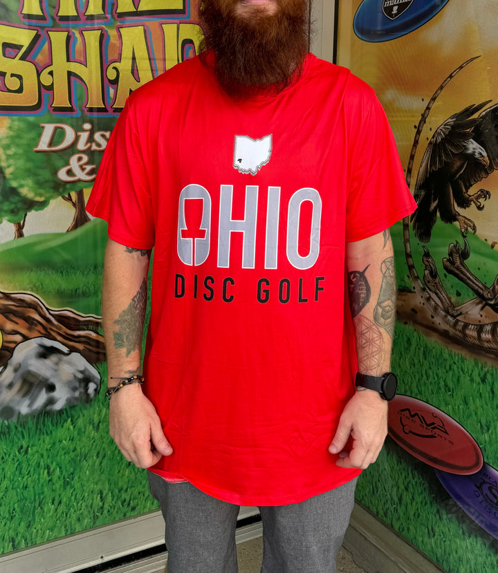 Ohio Disc Golf Hazy Shade Dry Fit Shirt