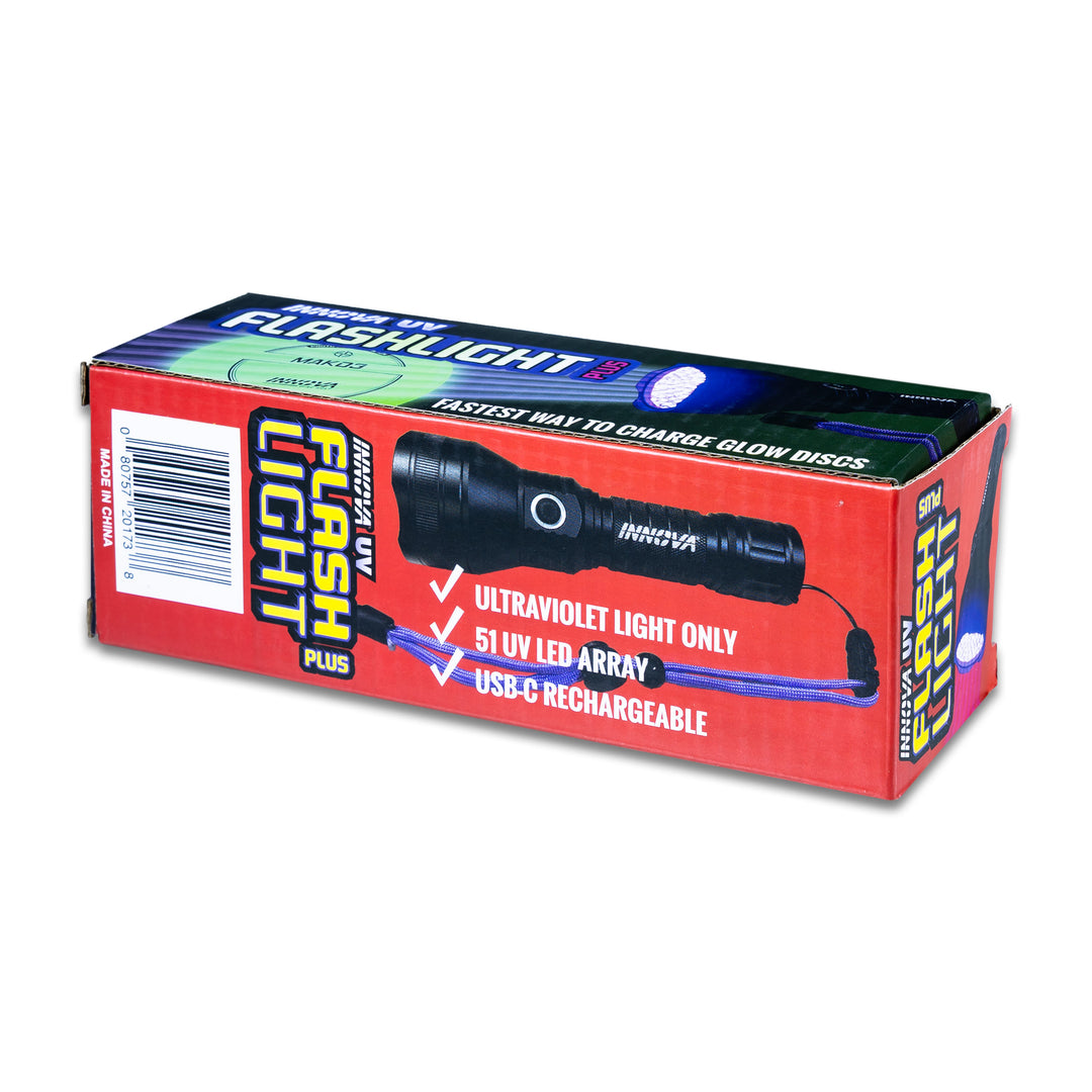 Innova LED UV Rechargeable Flashlight