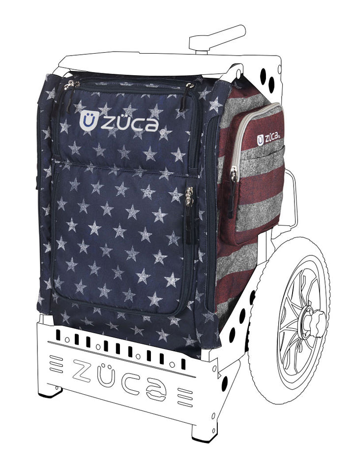 Zuca Backpack Cart Trekker Bag Combo