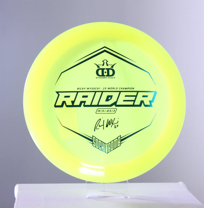 Dynamic Discs Ricky Wysocki Lucid-Ice Raider Distance Driver