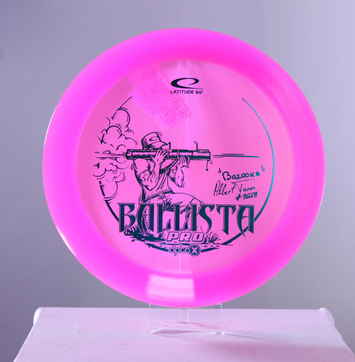 Latitude 64 Albert Tamm Bazooka Opto-X Ballista Pro Distance Driver