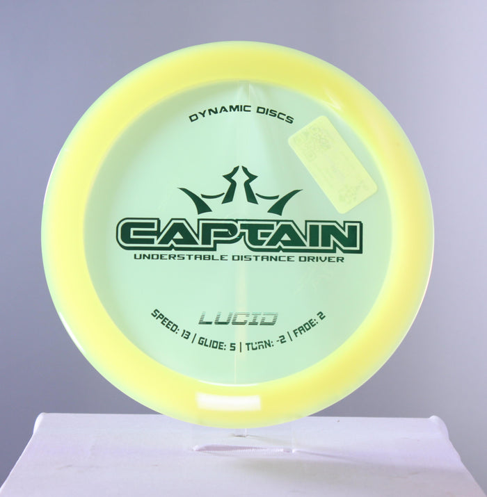Dynamic Discs Lucid Captain Distance Driver