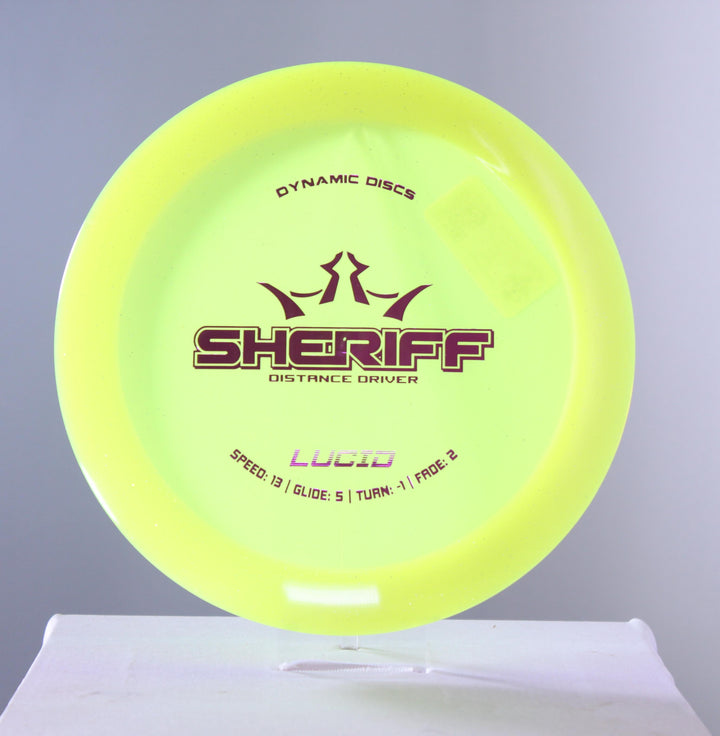 Dynamic Discs Lucid Sheriff Distance Driver