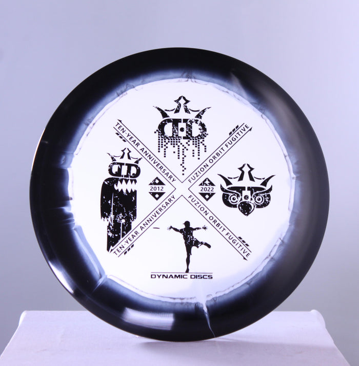 Dynamic Discs 10 Year Anniversary Stamp Fuzion Orbit Fugitive Midrange