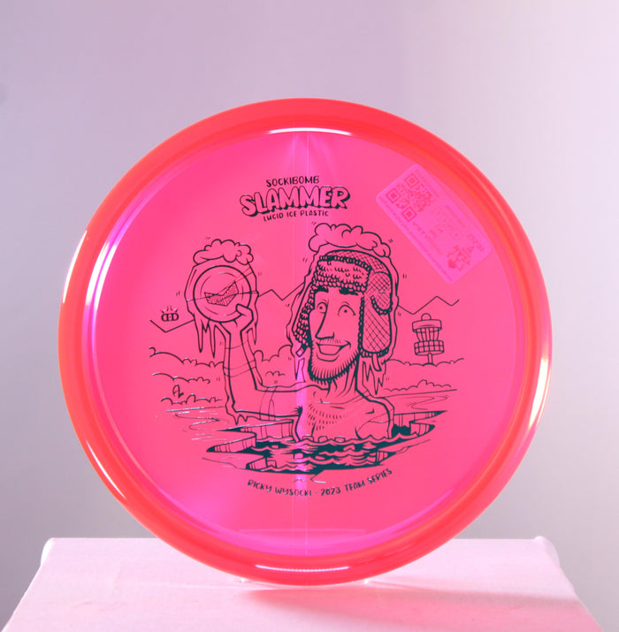 Dynamic Discs Ricky Wysocki Bath Team Series Lucid-Ice Sockibomb Slammer Putter