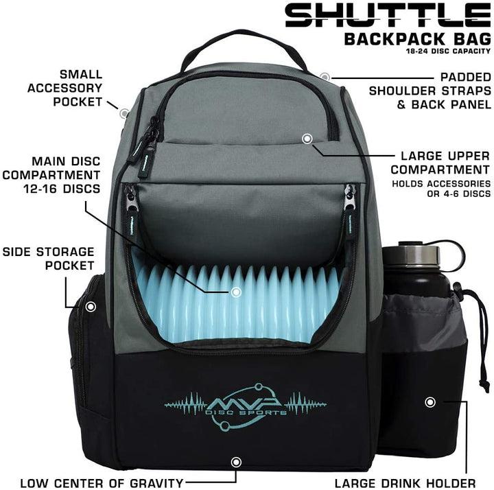 MVP Shuttle Starter Backpack Bag
