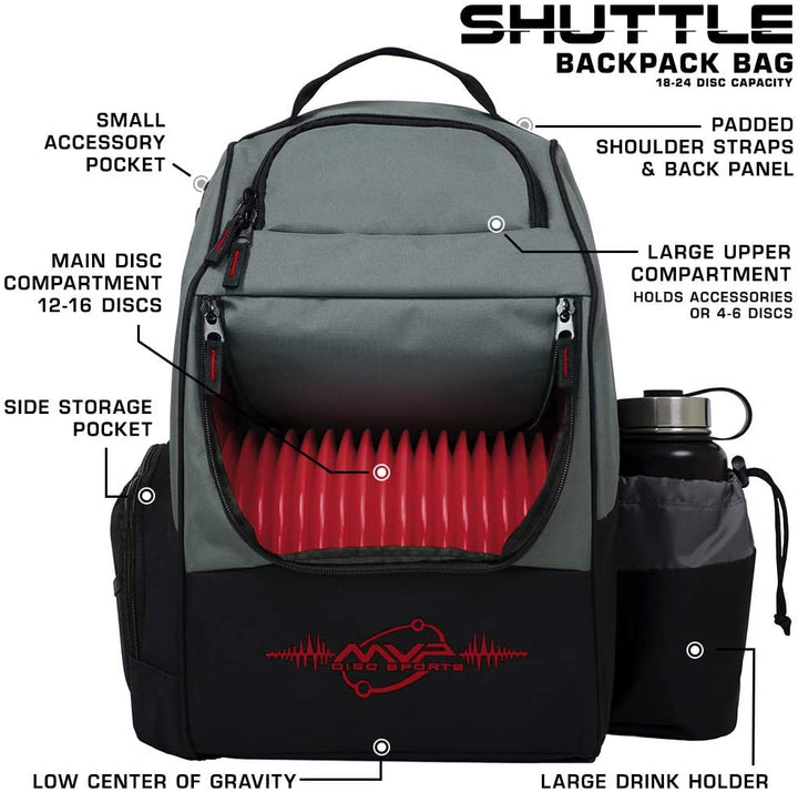 MVP Shuttle Starter Backpack Bag