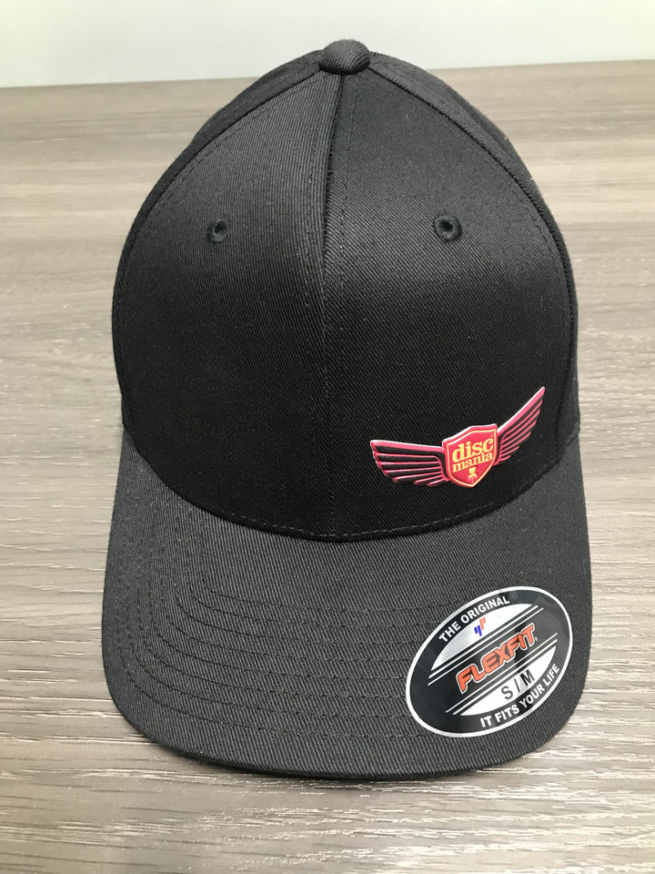 Discmania Flexfit Hat (wings) Black