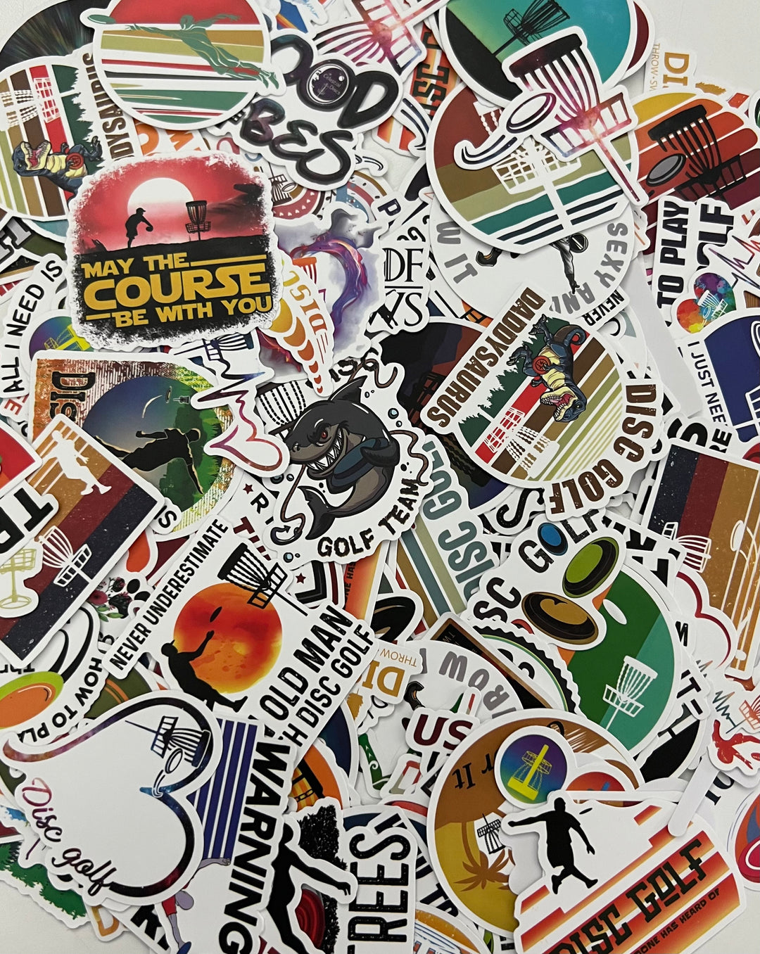 Disc Stickers Disc Golf Stickers – Hazy Shade