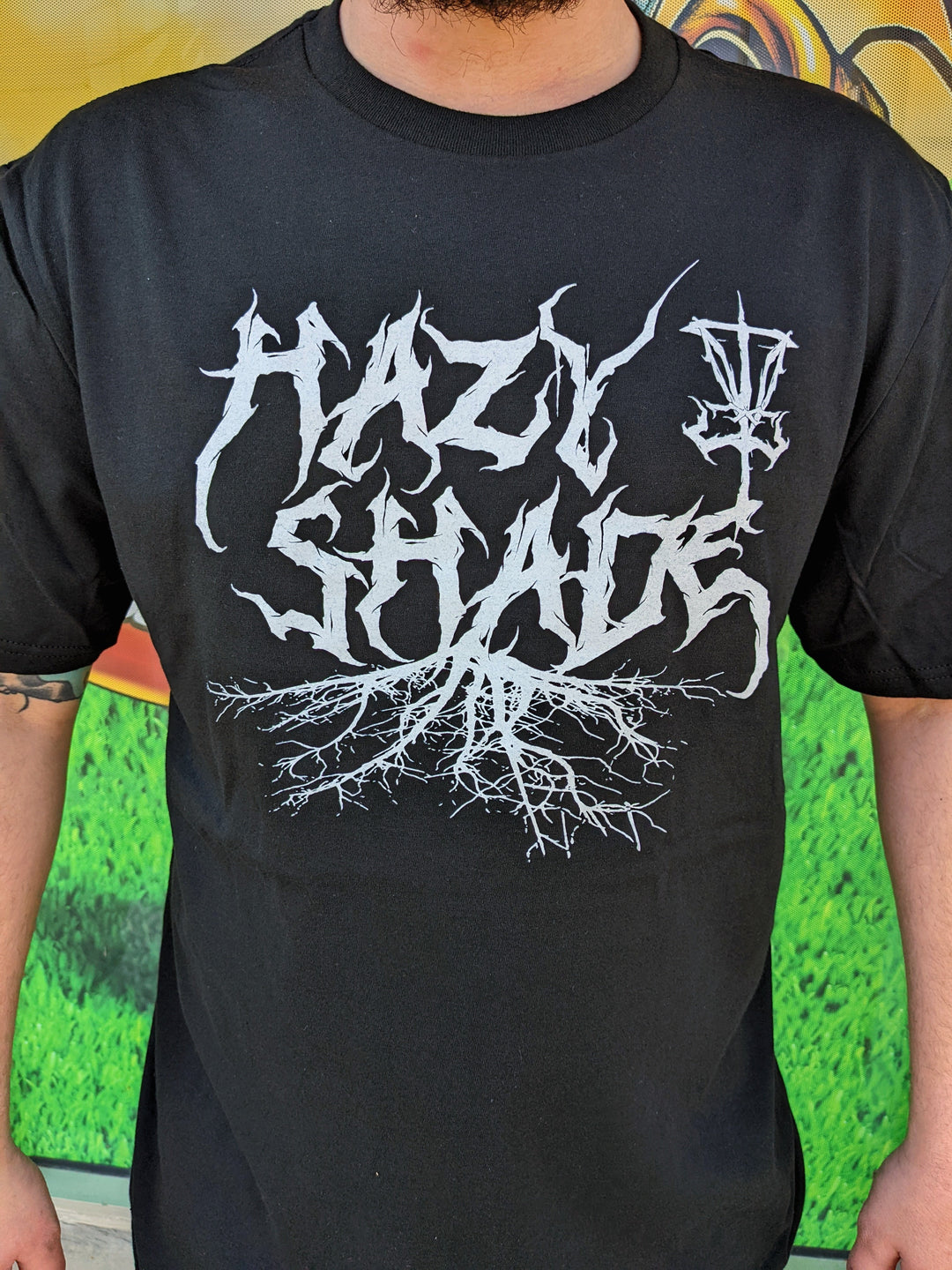 Hazy Shade Metal Tee Shirt Large
