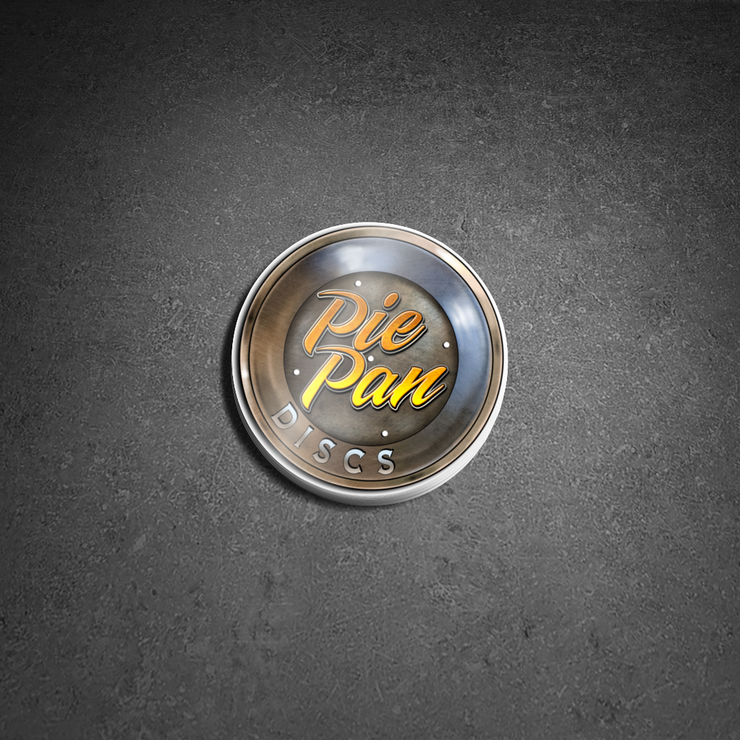 Pie Pan Discs Sticker