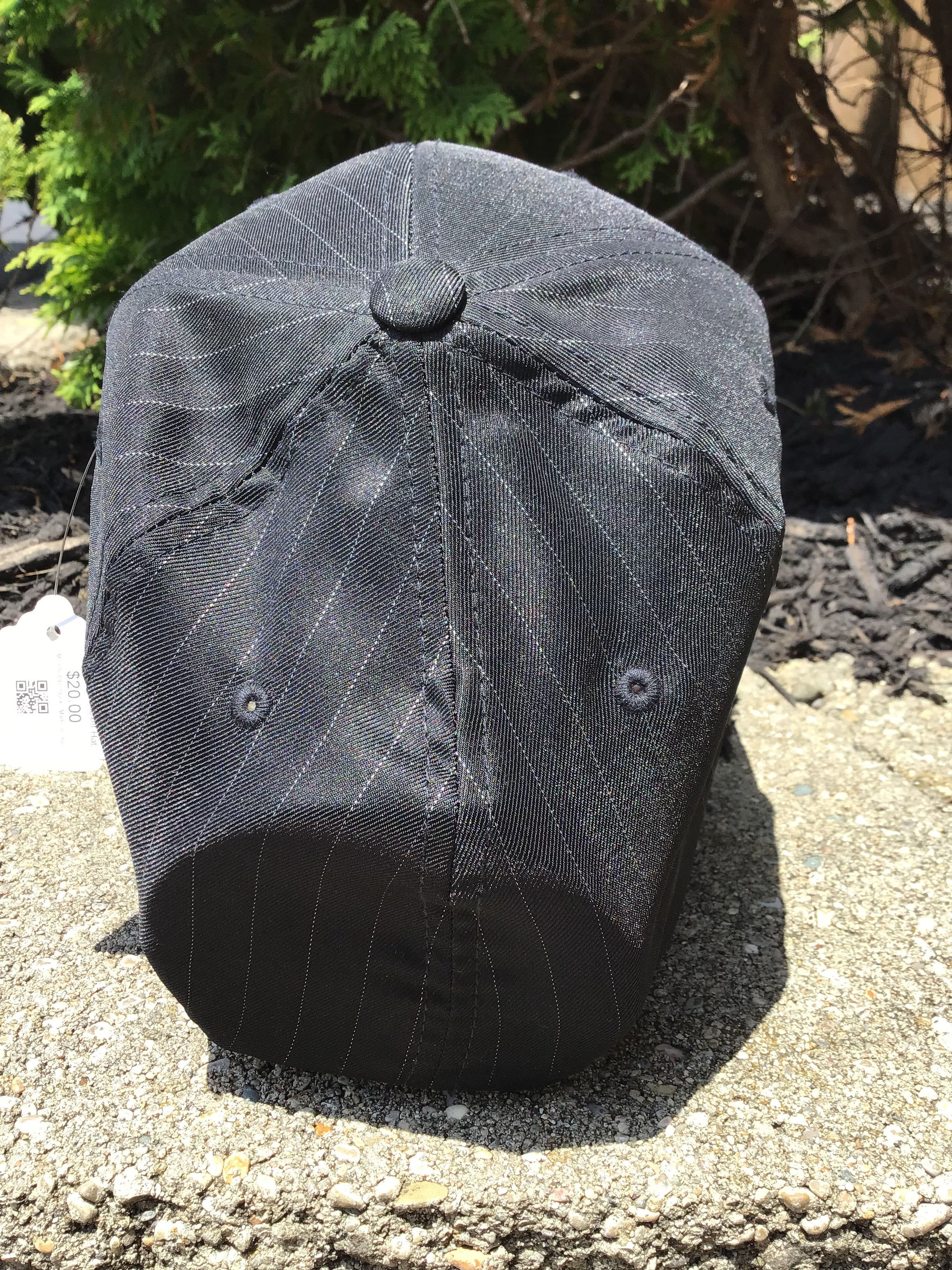 Hazy Shade Black Pinstrip Made In Ohio Flexfit Hat S/M