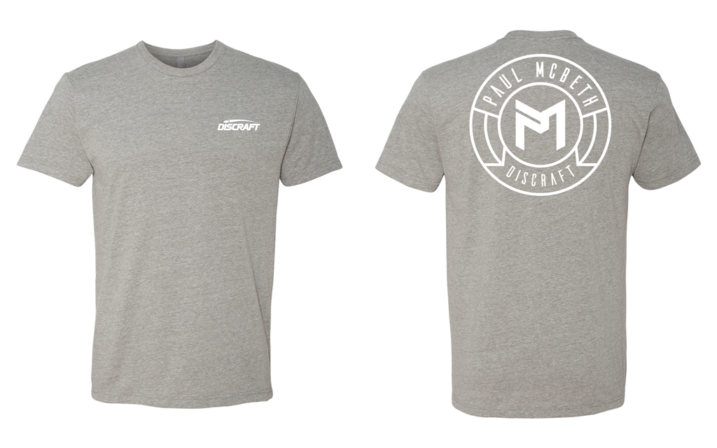 Paul McBeth Circle Logo T-Shirt Grey