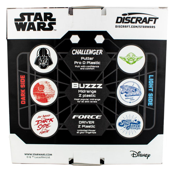 Star Wars 3 Pack Disc Golf Set